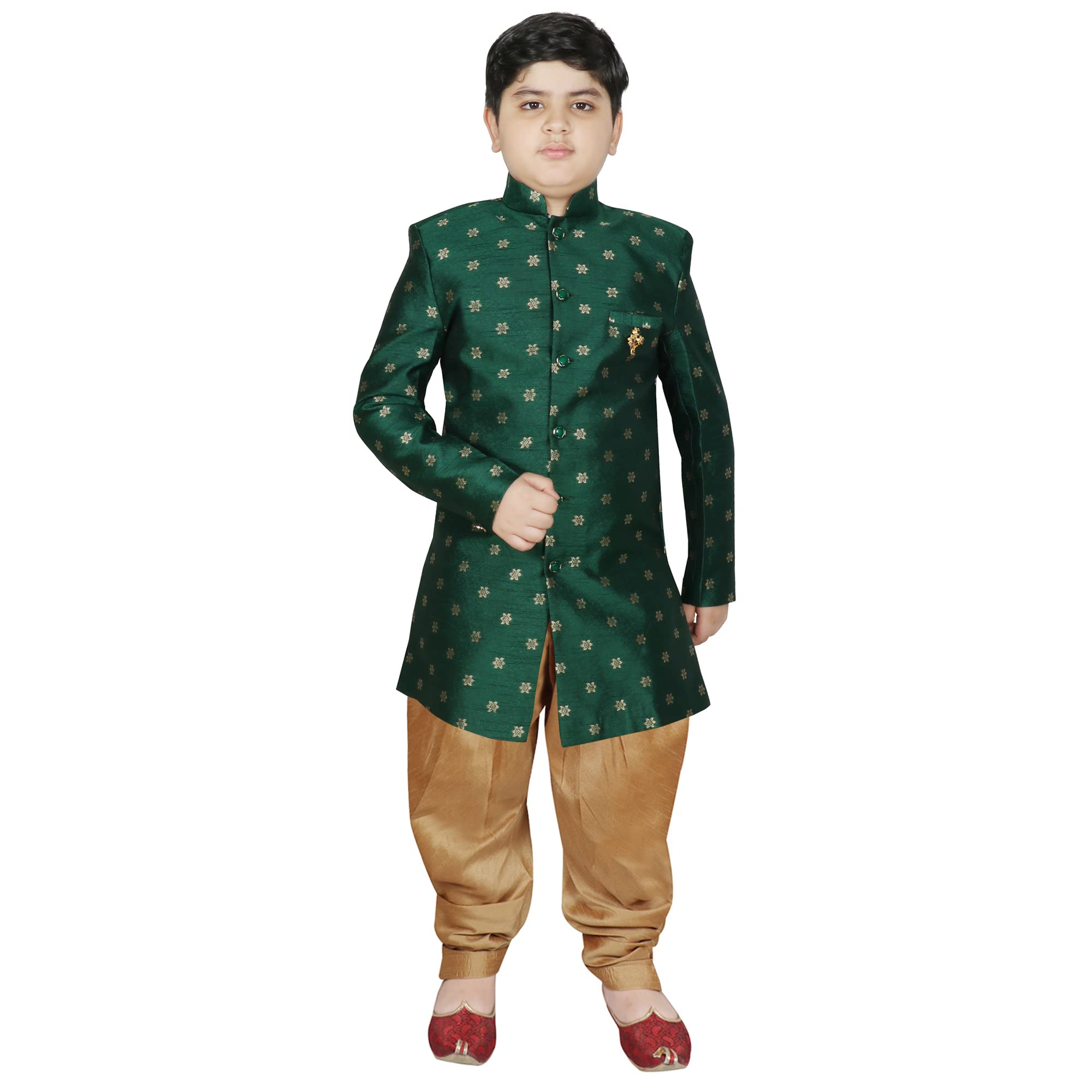 SG YUVRAJKids Indo Western Sherwani Set For Boys
