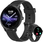 Smart Watch for Men Women, 1.27" HD Touchscreen Fitness Tracker, Bluetooth Calling, AI Built-in, 100+ Sports Modes, Heart Rate Sleep Monitor, IP68 Waterproof, Smartwatch for Android iPhone