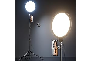 Weilisi Professional 10.5 Inches LED Ring Light with Tripod Stand For Live Stream