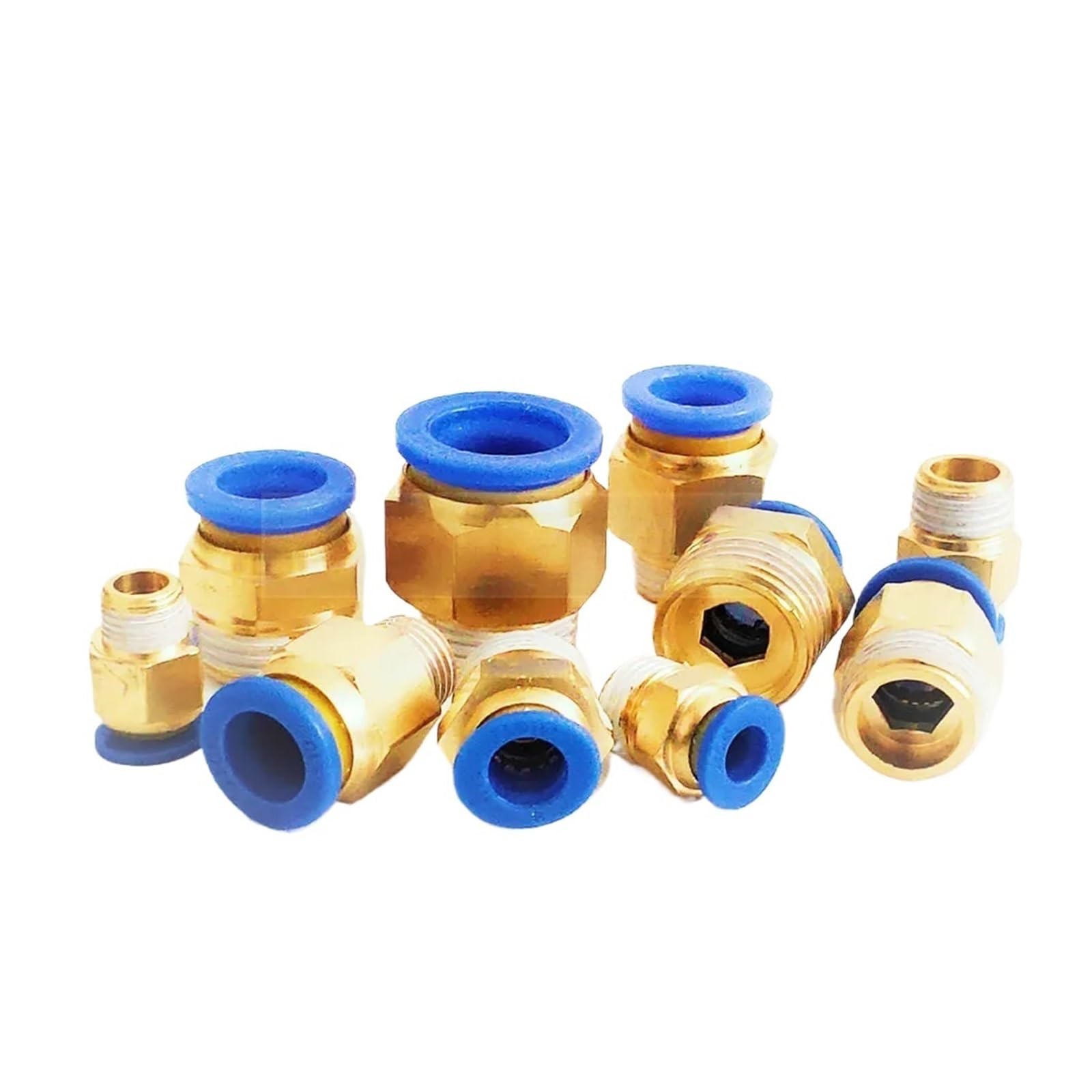 Xiaoshitou Pc6-M5 Pneumatic Fittings 10Mm 8Mm 6Mm 12Mm 4Mm Push-In Connector