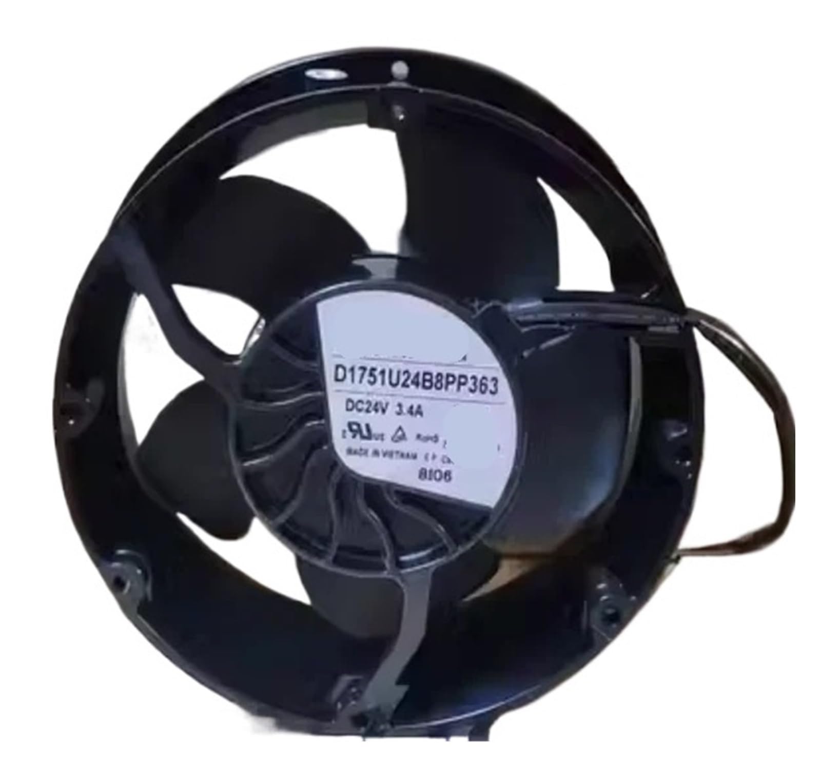 ZBWZXBDJ D1751U24B8PP363 cooling fan DC24V 3.4A 172 * 150 * 51mm