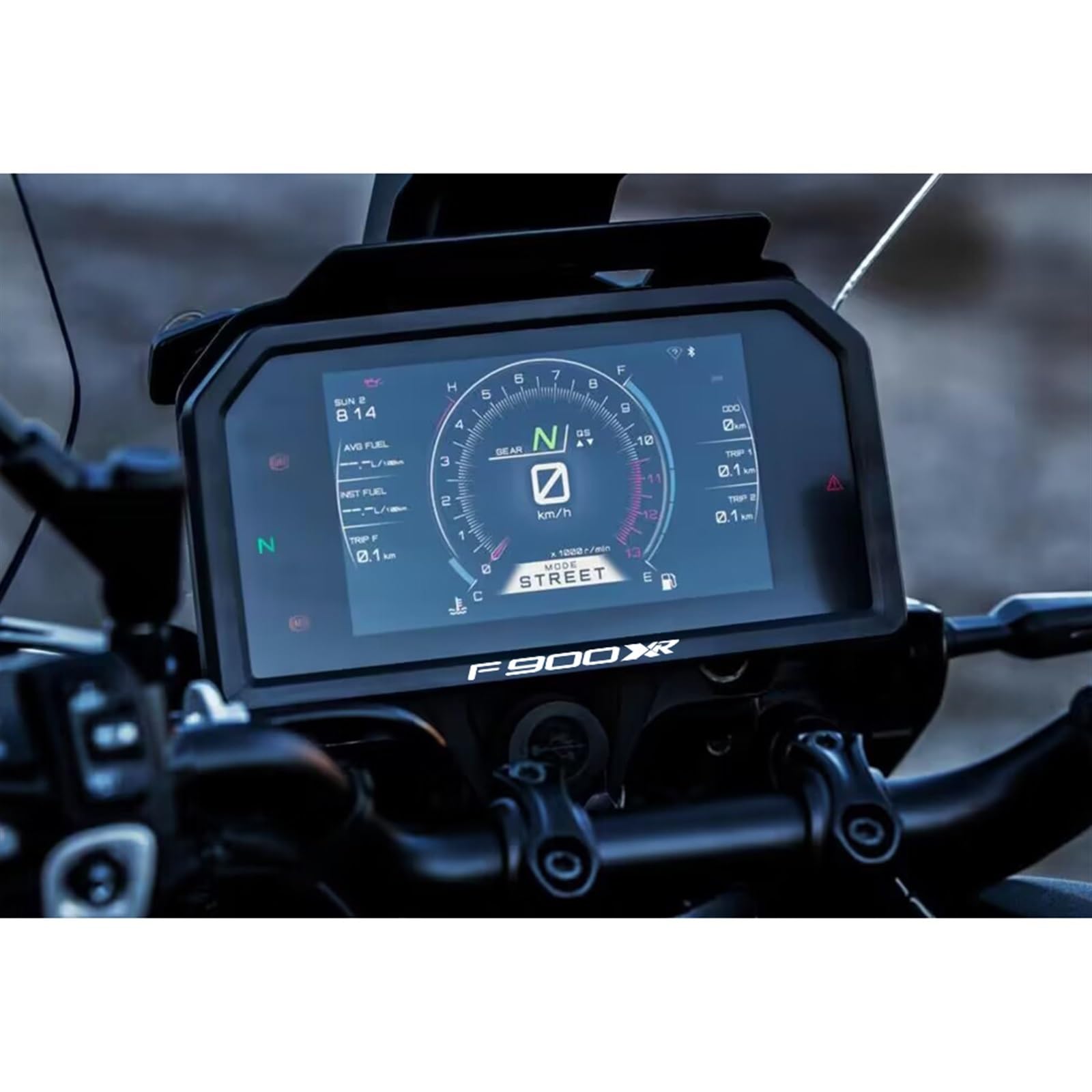 Protection D'écran Pour Tableau De Bord BMW F900R / F900XR 2020 - Pare-soleil Anti-reflets, Anti-rayures - Plastique ABS Noir