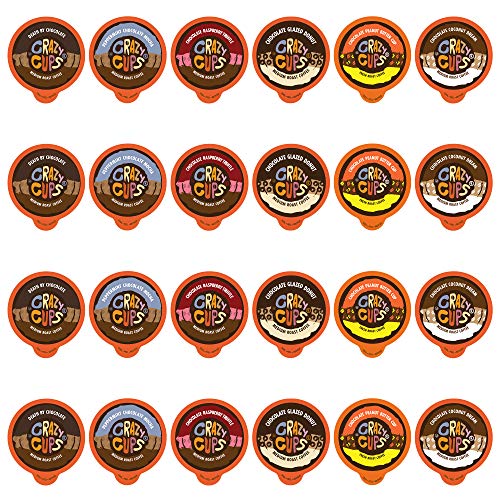 Crazy Cups Chocolate Lovers Coffee Pods Variety Pack, Chocolate Flavored Coffees, Compatible With K  - //coolthings.us