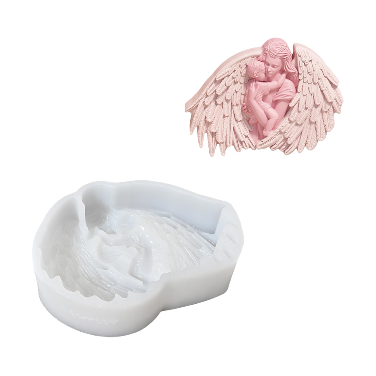 Yhplxyuus Fairies Ornament Molds Castings Molds Silicone Plasters Craft Supplies Silicone Butterfly Fairies