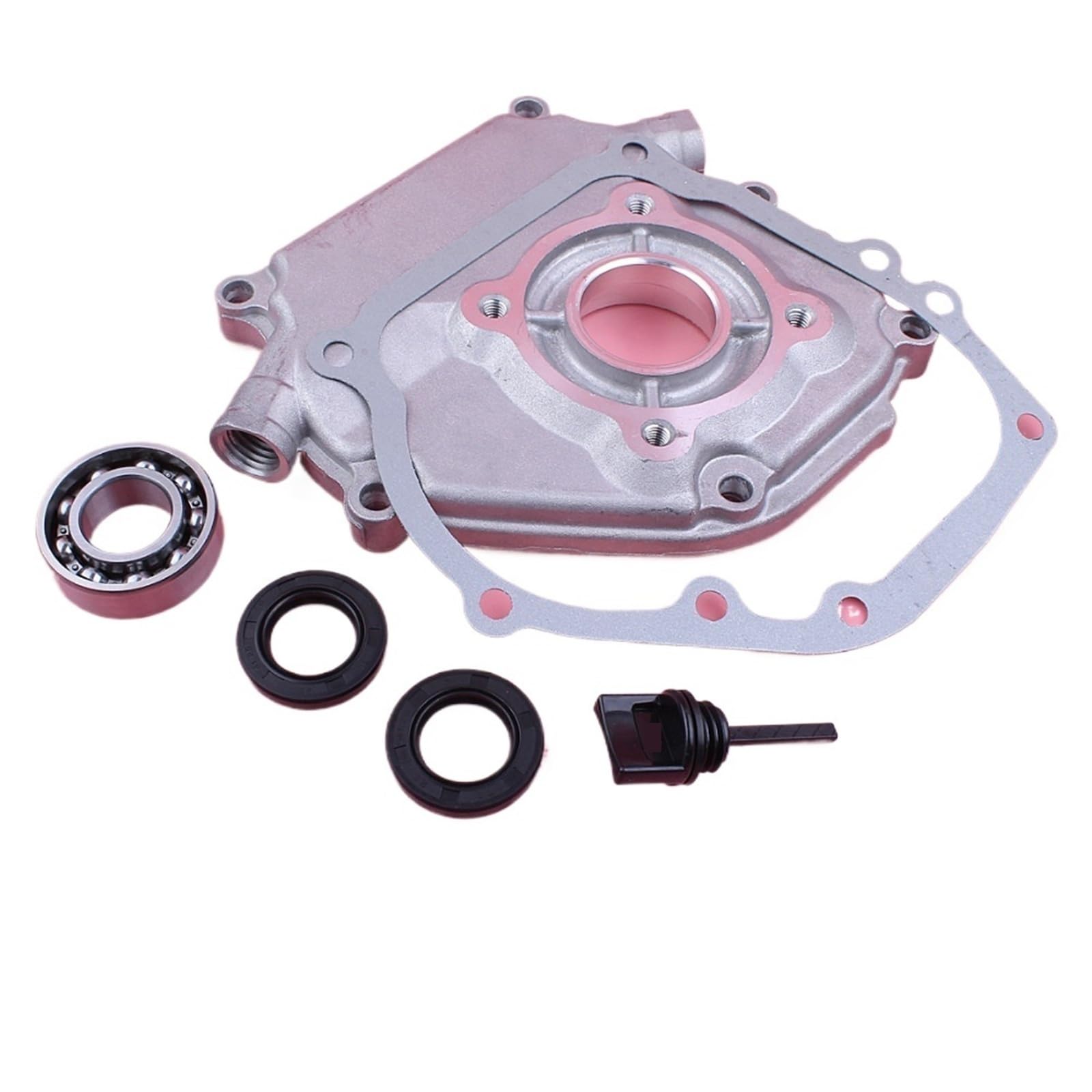 Junta protectora de cárter for GX160 GX200 GX 160 200 5.5HP 6.5HP, cojinete de manivela, varilla de nivel de sello de aceite, pieza de motor de cortacésped