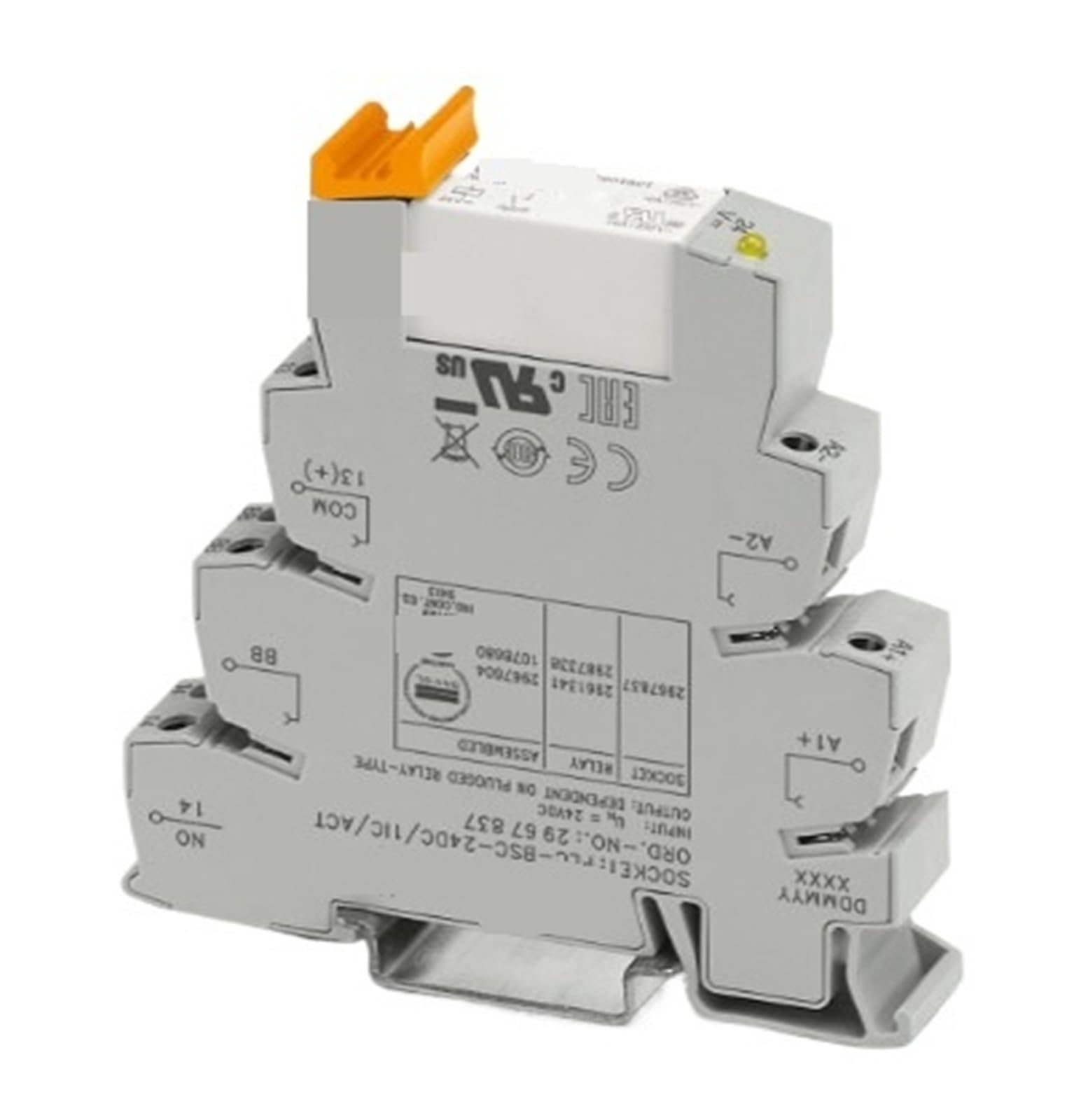 Relay module 2967604 PLC-RSC-24DC/1IC/ACT Relay Module 24V DC Input