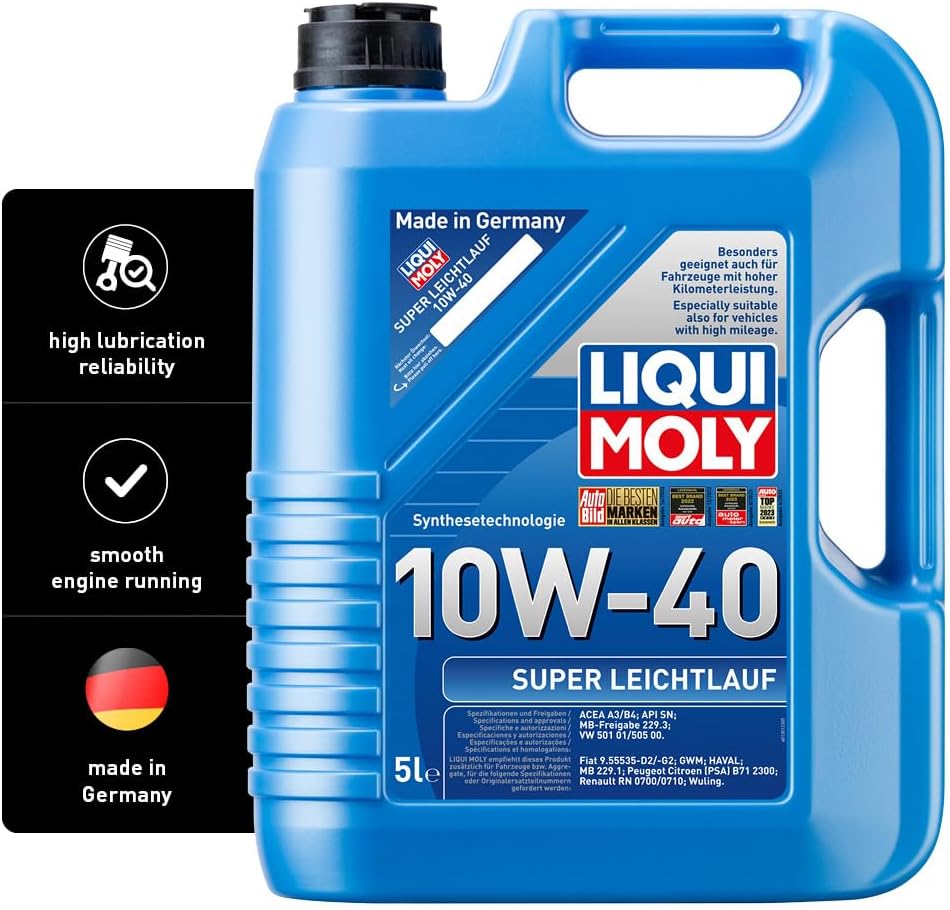 Super Leichtlauf 10W-40 | 5 L | Synthesis technology motor oil | SKU: 9505