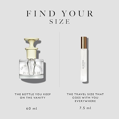 Miniatura 6 de Caswell-Massey Eau de Toilette de almendra, disfruta del cálido y acogedor aroma de almendra, frasco de tamaño de muestra, 0.25 onzas líquidas