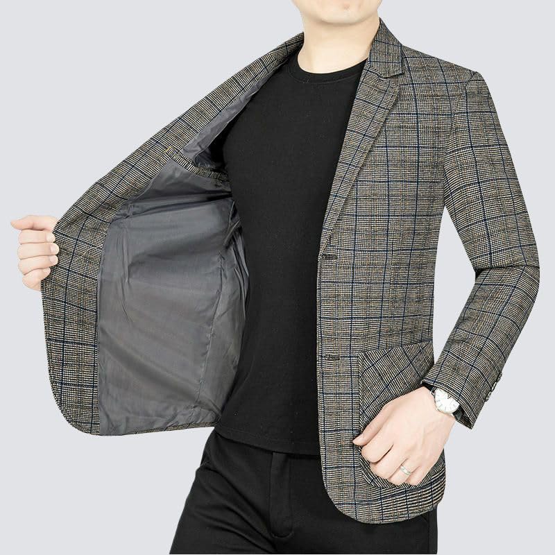 Blazer pour homme décontracté style coréen veste chic moderne - 3