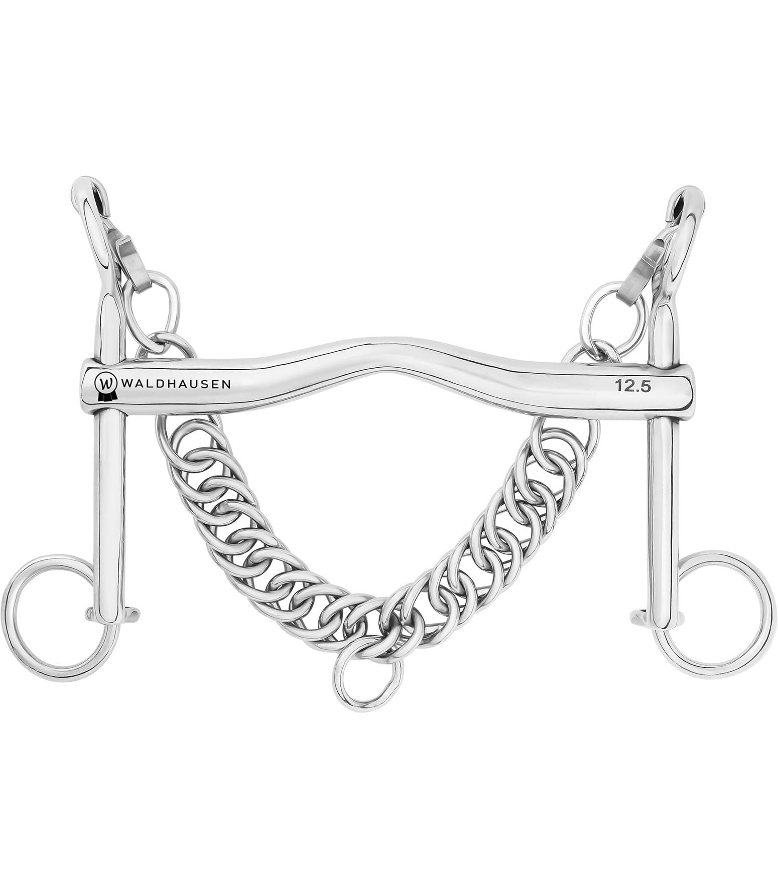 WALDHAUSEN Dressurkandare kurz, EST S:14mm, B:12,5cm