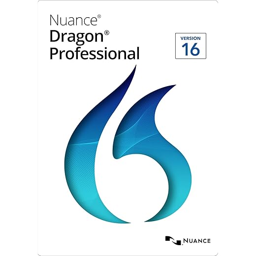 Nuance - Dragon Professional version 16 | Code d'activation PC - envoi par email