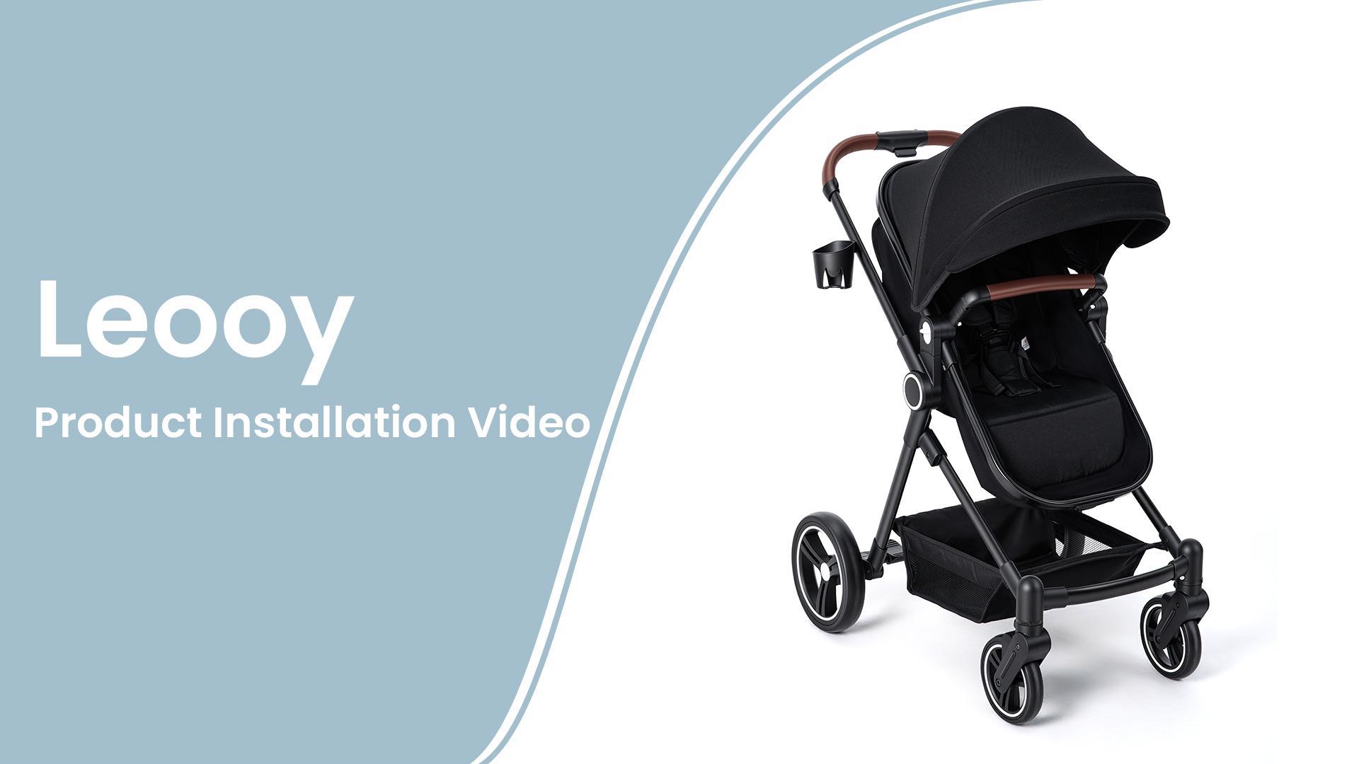 Amazon.com : Leooy 2-1 Baby Stroller, Newborn Toddler Compact