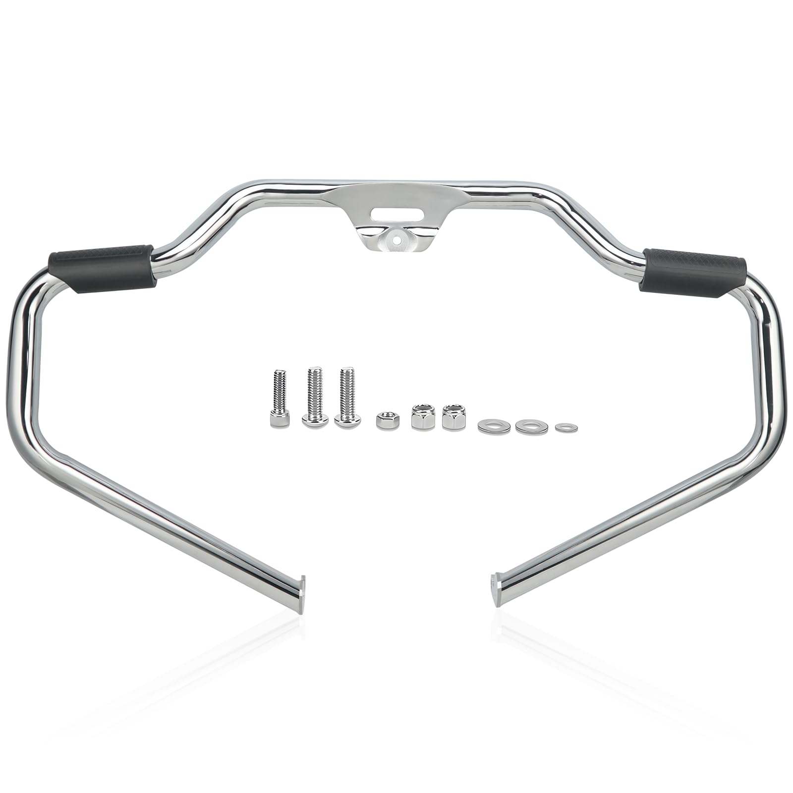 Amazon.com: GZICMA Mustache Engine Guard Front Highway Crash Bar