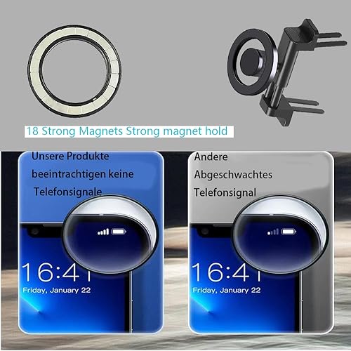 Miniatura 3 de Diseño de soporte de teléfono para ventilación de automóvil para Mercedes Benz GLAGLCGLEGLSGLB, Clase CESBA, W205W206, soporte de automóvil, soporte