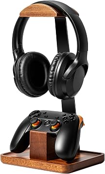 Headset Stand with Gaming Controller Holder