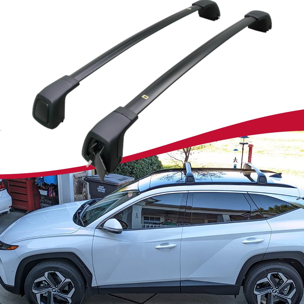 Tucson Hybrid 2019 Hyundai Tucson Roof Rails ERKUL Roof Rack Cross
