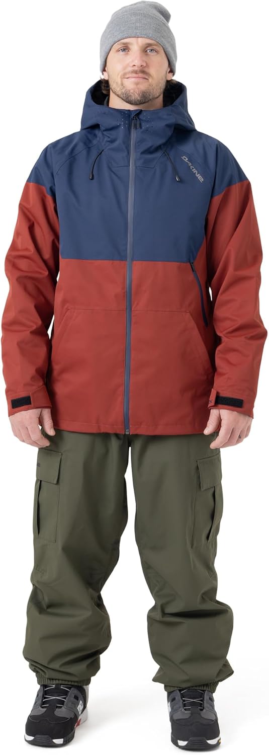 Dakine Men's Siphon 10k Shell Jacket – Waterproof, Breathable, Taped Seams