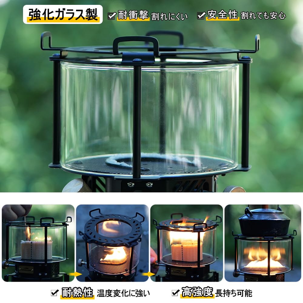 Soomloomアイロンストーブ ビンテージオイルランタンキャンプランタン