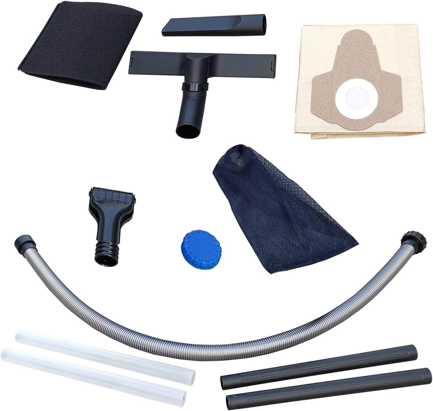 SunSun Akwado: 4in1 Teich- & Poolreiniger, Nass- & Trockenreiniger, 1400 Watt, Schwarz, Kunststoff, 35 Liter Tank, 4m Saugschlauch, 1,5m Ablaufschlauch, Schlammsauger, Pool- & Teichreiniger