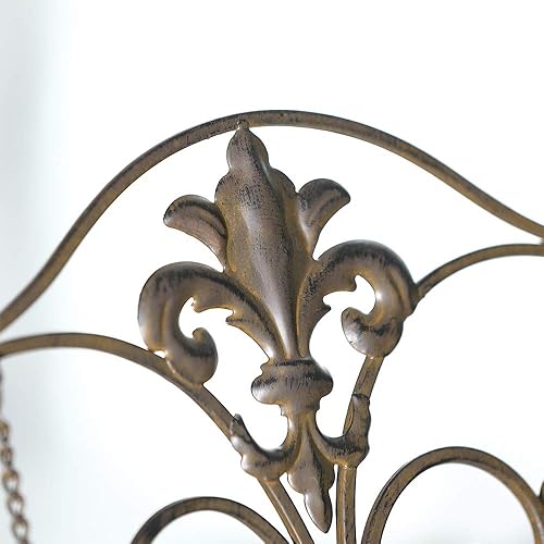 Miniatura 2 de Jemeni Soporte para libro de cocina, soporte de metal para libros de cocina, con acabado marrón envejecido