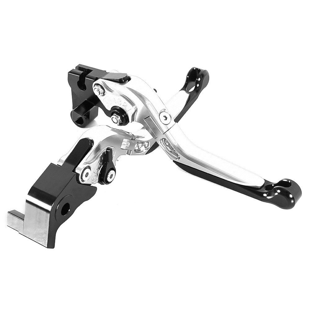 Nawenson Foldable CNC Aluminum Brake & Clutch Levers For Yamaha YZF R125/MT125 2014-2019 (Red)