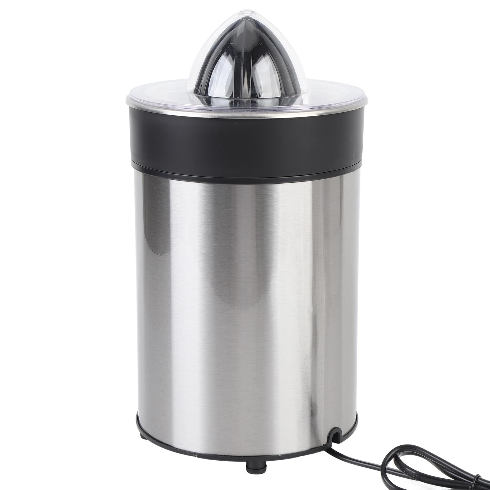 FILFEEL Exprimidor de Cítricos Eléctrico de 100 W – Exprimidor Automático de Limón y Naranja con Capacidad de 300 Ml, Cono de Acero Inoxidable y Piezas Aptas para Lavavajillas para el Hogar,