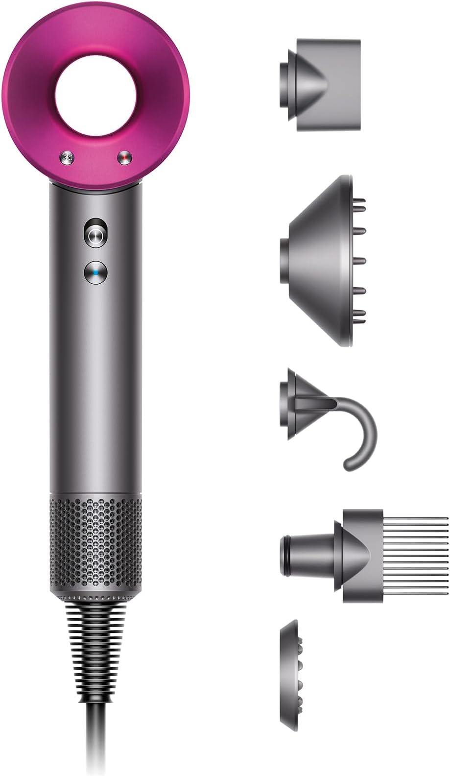 DysonSupersonic™ Hair Dryer, Iron/Fuchsia