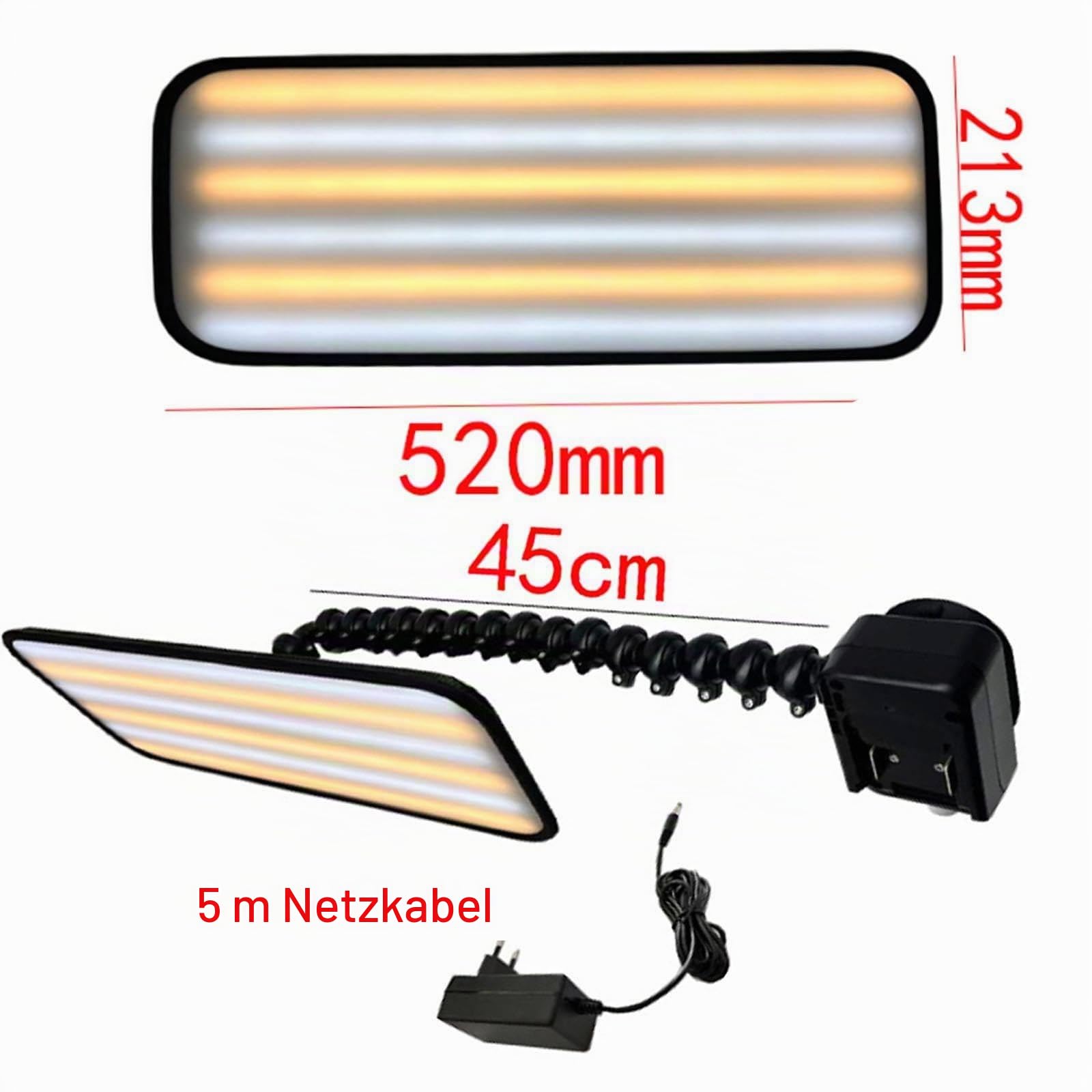 Verbessertes 6-Farbige Licht Erkennung Von Dellen In Der Karosserie-Led-Pdr-Lampe-360°-Hochleistungssaugnapf/Helligkeit&Farbe Einstellbar-FüR Professionelle Mechaniker,Mobile Reparaturen A