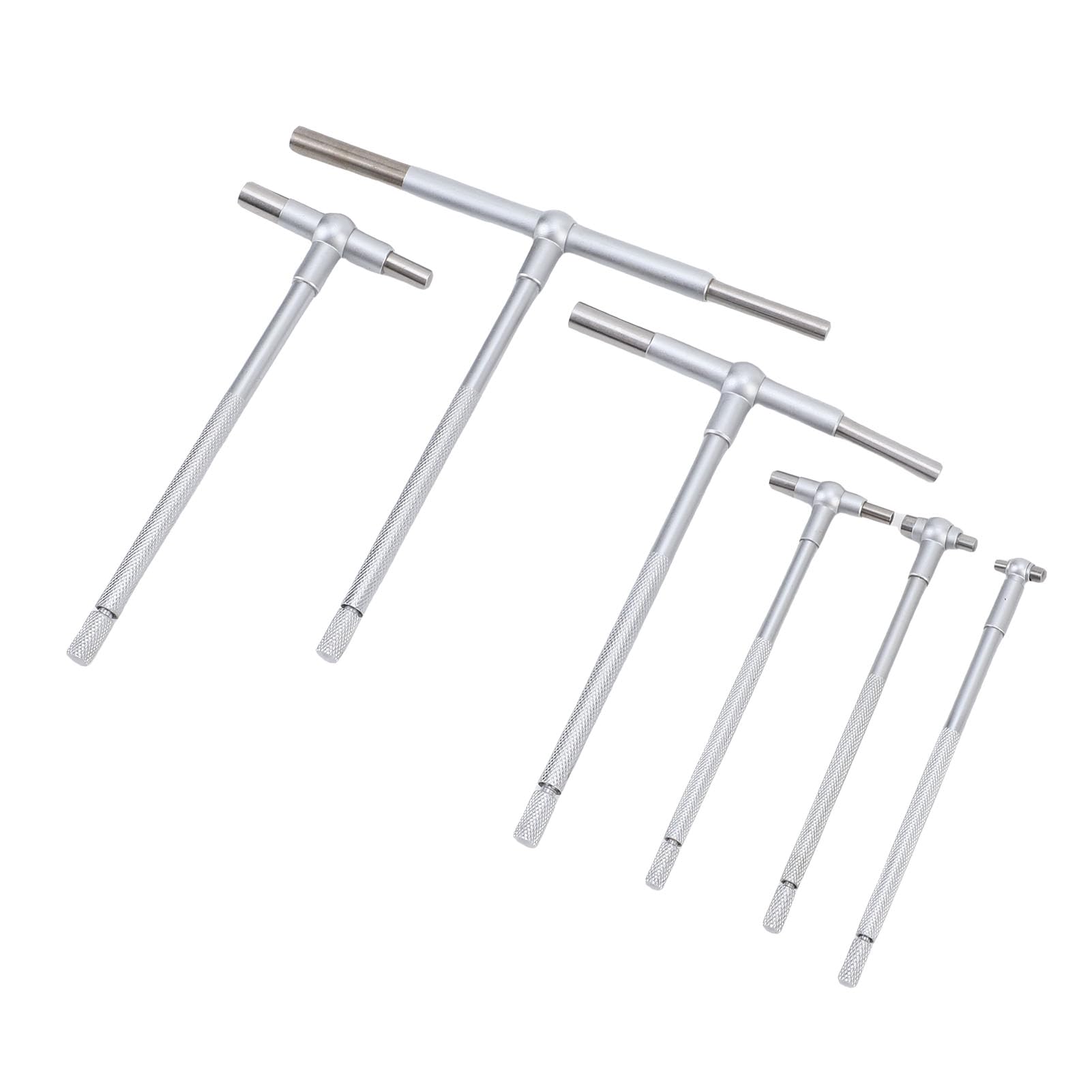 Conjunto de Medición de Telescopio, Herramienta de Medición de Precisión con Doble Acción de Auto Centrado, Alta Precisión para el Medidor Interno, para la Medición del