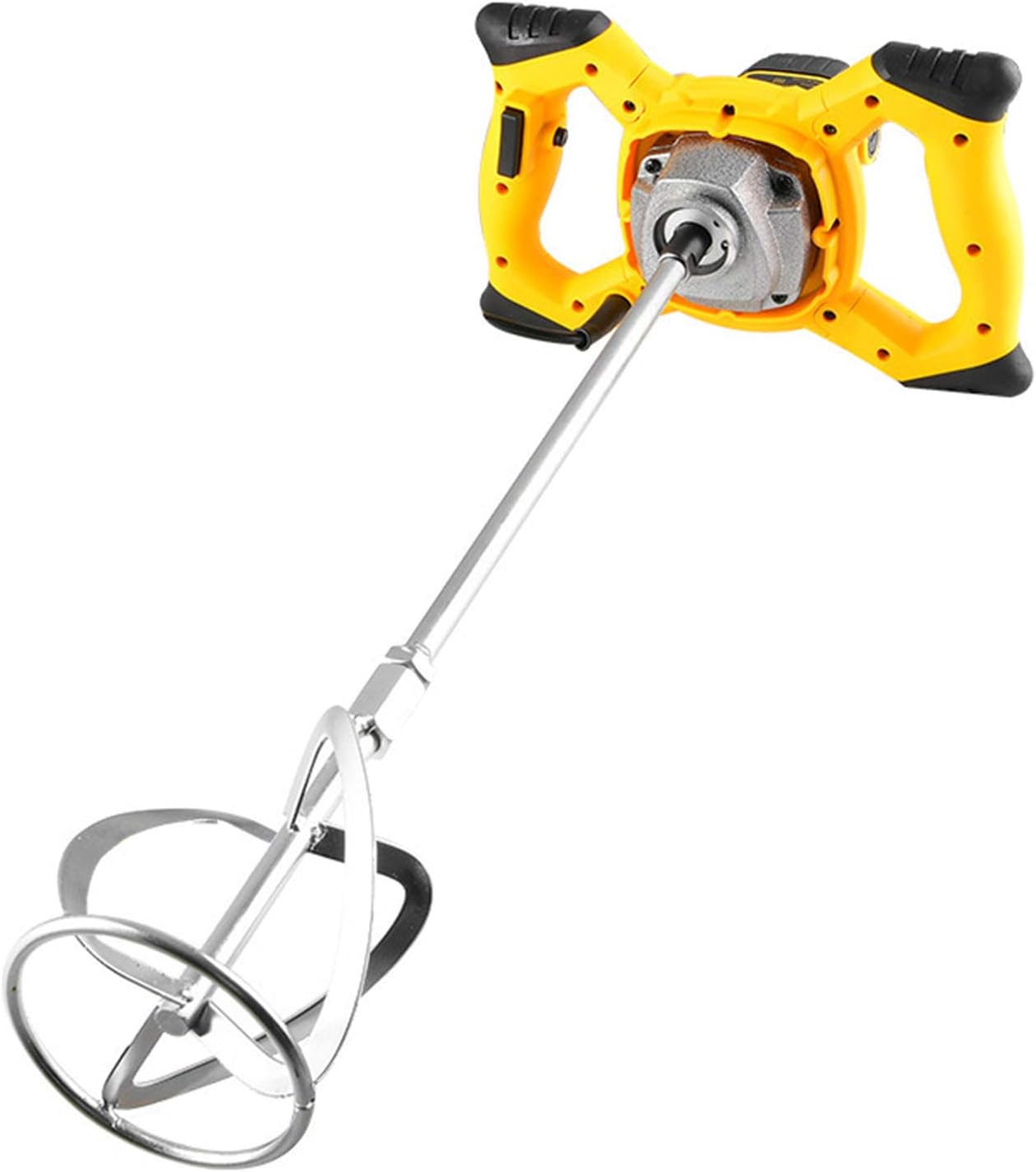 WishY 2400w Handheld Paddle Mixer, Double Pulp Cement Portable Mixer