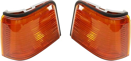 Miniatura 5 de LAFORMO Juego de lentes de luces de marcador ámbar compatibles con Cutlass Supreme Calais 442 GT-350#5974361 LH, 5974362 RH, 615343119113