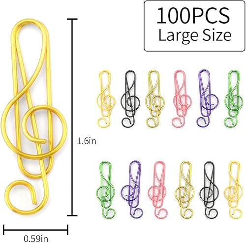 Miniatura 2 de Clips de papel, clips de papel, clip de papel, clip de papel mediano, clip de papel, clips de papel de colores, clips de papel surtidos Aizes, clips