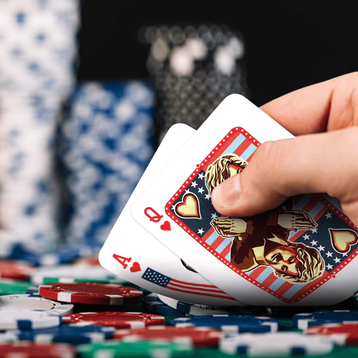 Amazon.com: HAAKUN Trump Power Playing Cards Trump Family Poker