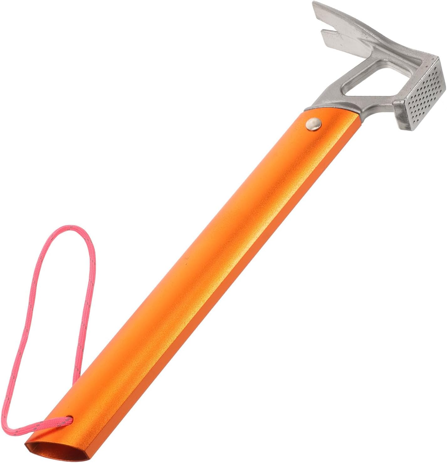 Cabilock Multi-purpose Claw Hammer for Outdoor Tents with Comfortable Grip Tent Nail Extractor Made of Stainless Steel and Copper Alloy Lightweight Camping Tool and Nail Pulling
