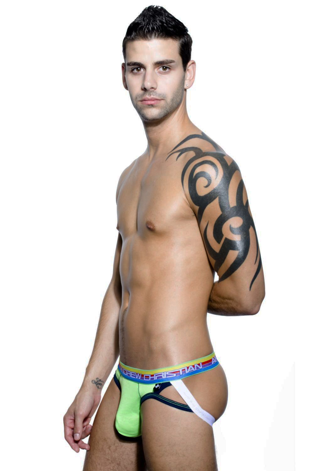 Andrew Christian Men's Almost Naked Pride Brief Jock