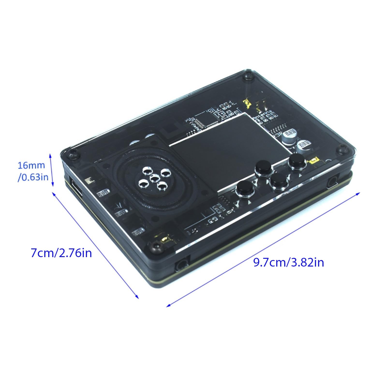 PURPLELILY Strumento Elettronico Creativo con Cavo USB e Antenne Theremin Set Musica Theremin Cavo Strumento Musicale