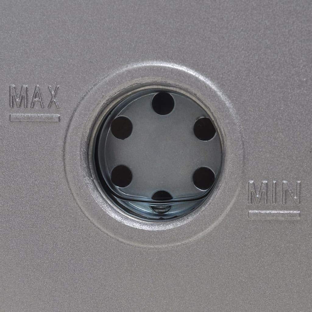 vidaXL Vakuumpumpe Einstufig mit 4-Wege-Verteiler-Manometer Set Unterdruckpumpe Vacuum Vacuumpumpe Kompressor Pumpe Klimaanlage Monteurhilfe