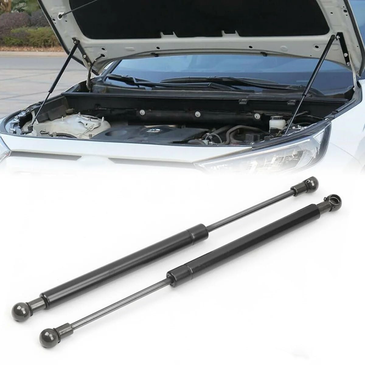 2 Stück Auto Motorhauben Gasfeder Haubenlift Gasdruckdämpfer  