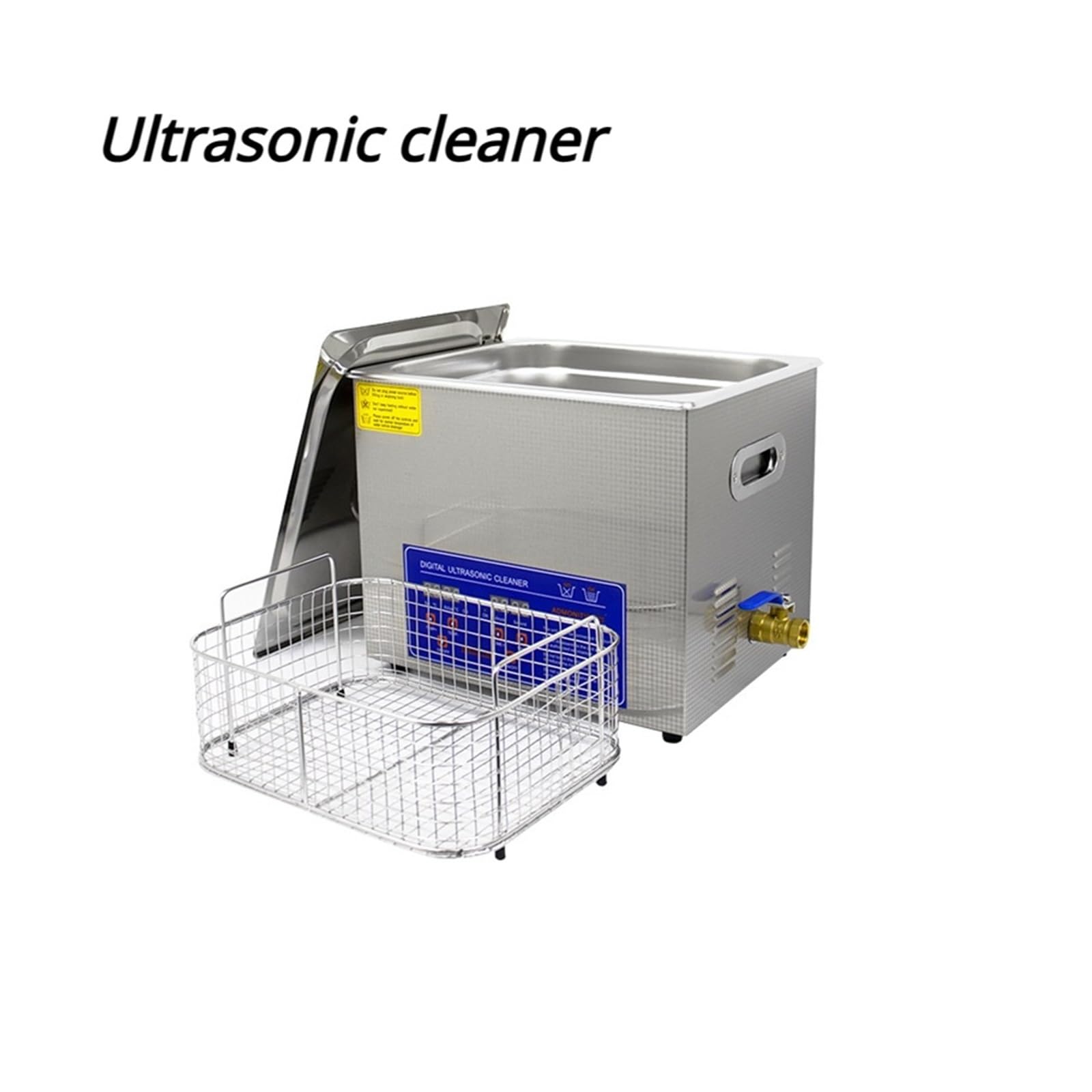 Ultraschallreiniger 2L 60W Ultraschallreinir Ultraschallbad Ultra-Reinigungsmaschine for Uhren Haushaltsräte