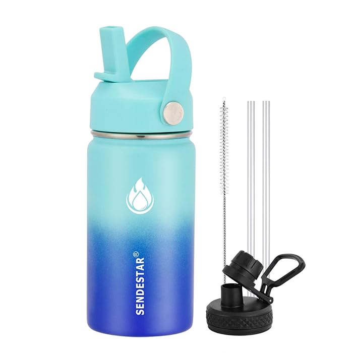 Buy Sendestar Stainless Steel Water Bottle12oz, 24oz, 40oz or 64oz
