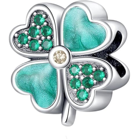 Rimgoris 925 Sterling Silver for Women Bracelets Necklace Safety Chain Clips Heart Rose Gold Cup Airplane Planet Travel Easter Egg Dangle Charm