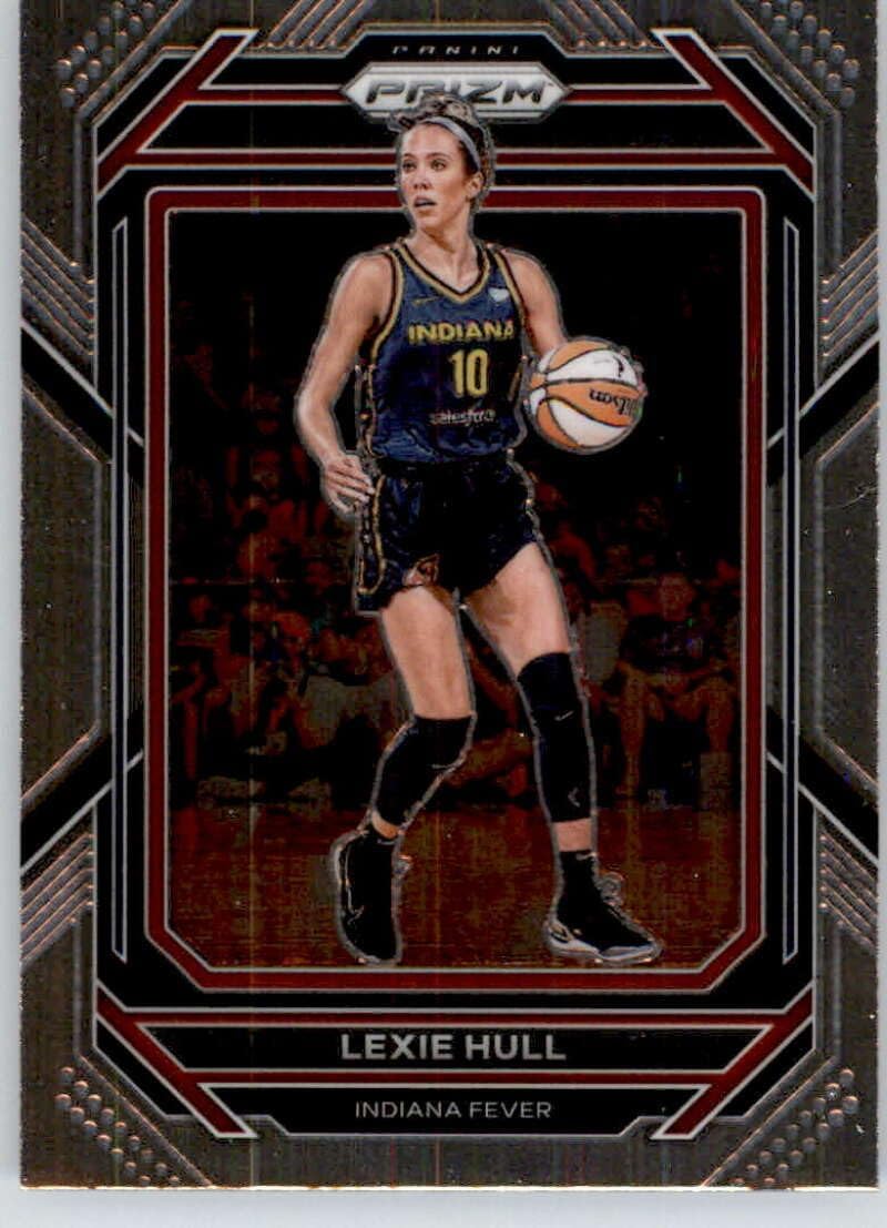 2023 Panini WNBA Prizm Basketball #94 Lexie Hull Indiana Fever Official Trading Card (Stock Photo may be shown, card in Near Mint to Mint Condition)