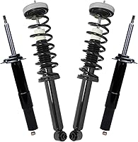 Vista 107 de Detroit Axle - Amortiguadores de muelles helicoidales RWD para Dodge Charger 2012-2020, 2012-2019 Challenger 2 Amortiguadores delanteros completos