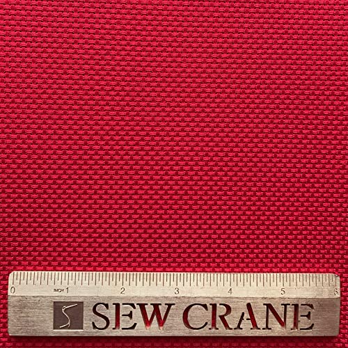 Miniatura 4 de Tela De Punto De Cruz Bordado De Tela Aida De 11ct, Rojo Navidad, W29 X L39
