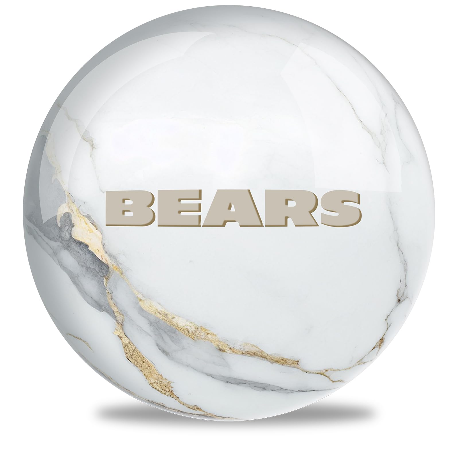 On The Ball Bowling NFL Marble Chicago Bears 15#