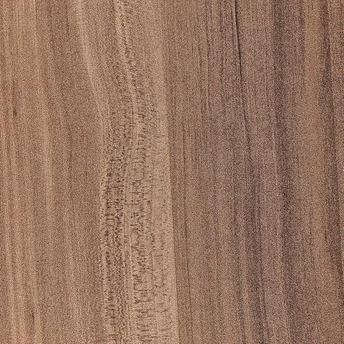 Beliani Dining Table Industrial Dark Brown with Black Round MDF Metal Base ø 90 cm Boca - Image 6