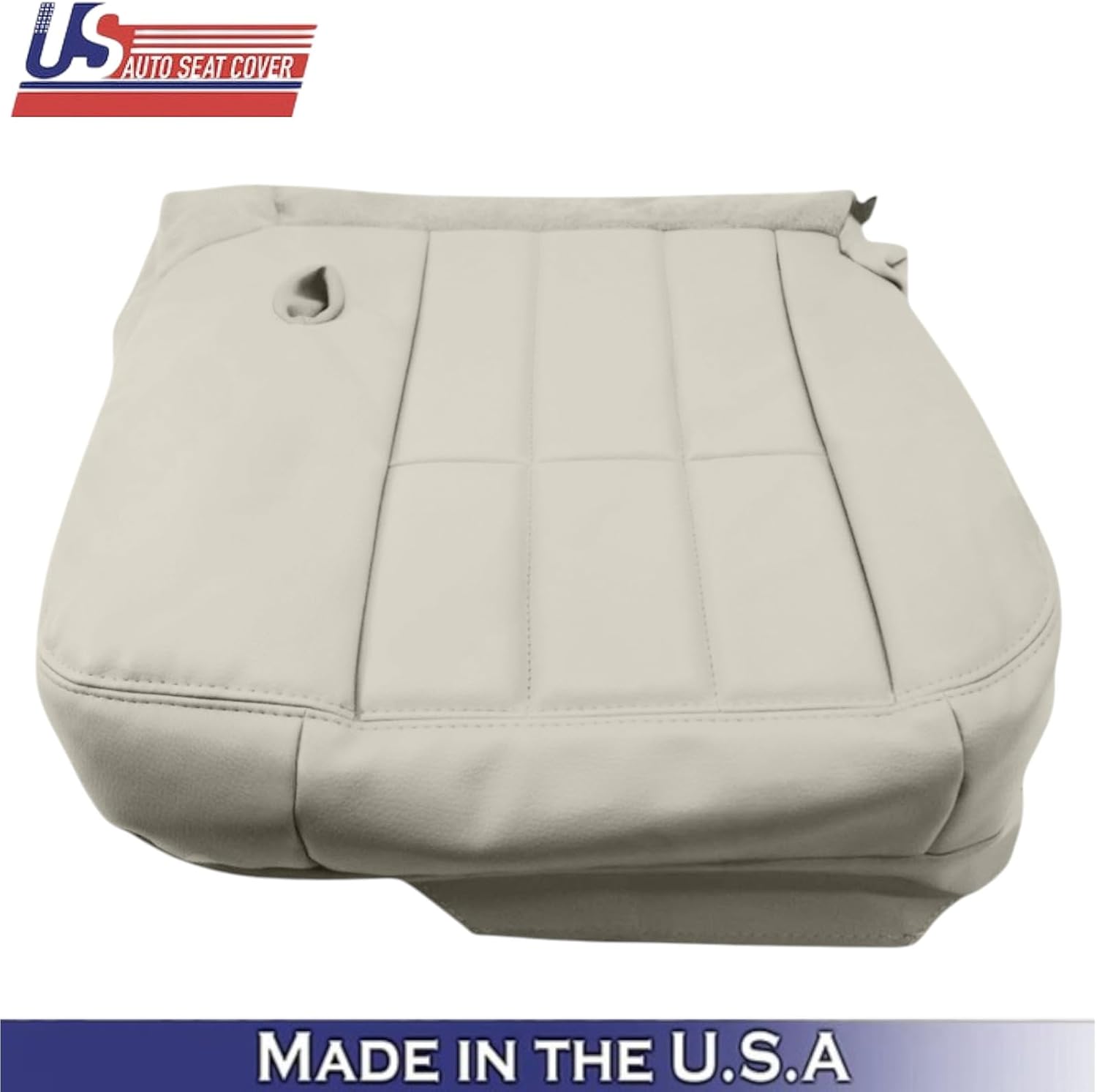 US Auto Seat Cover 2006-2011 fits Mercury Grand Marquis Leatherette Front Seat Covers Light Camel