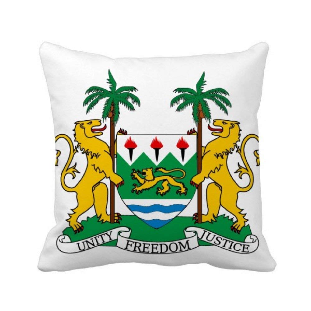 Oreiller Sierra Leone coussin africain multicolore pour décoration maison