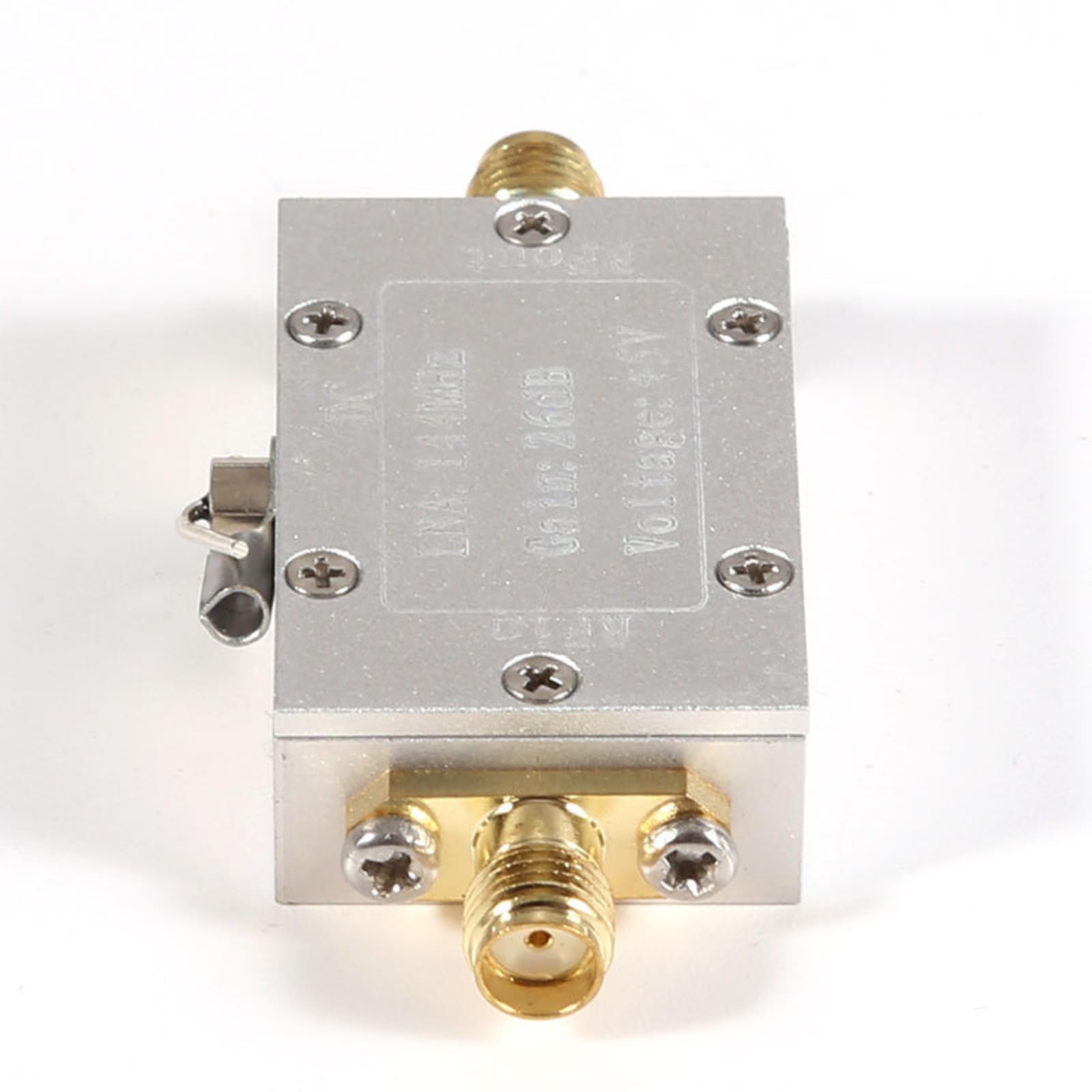 Ultra-rauscharmer Verstärker, 144 MHz, geräuscharmer Verstärker, LNA-Frequenz 125–185 MHz, Verstärkung 26 dB