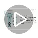 Caresmith Bloom Rechargeable Callus Remover for Feet | Foot scrubber for dead skin | 3 Roller Heads for Dead Skin Removal | Pedicure Machine - Image 2